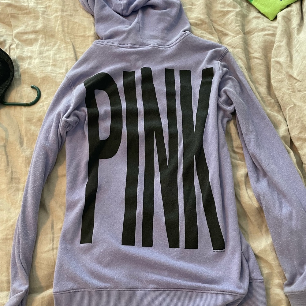 PINK Victoria's Secret Light Purple Hoodie